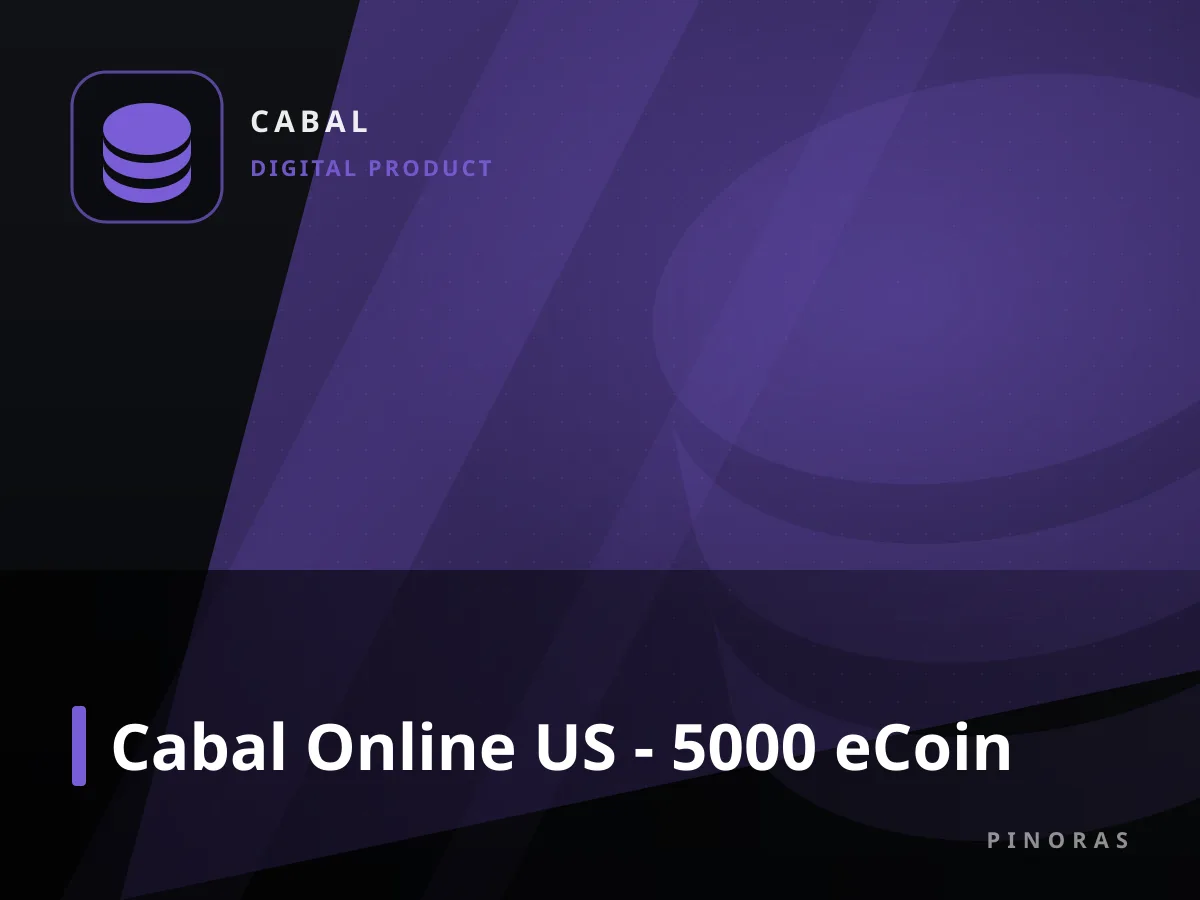 Cabal Online US - 5000 eCoin — Pinoras