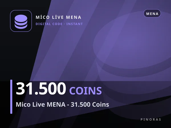 Mico Live MENA - 31.500 Coins