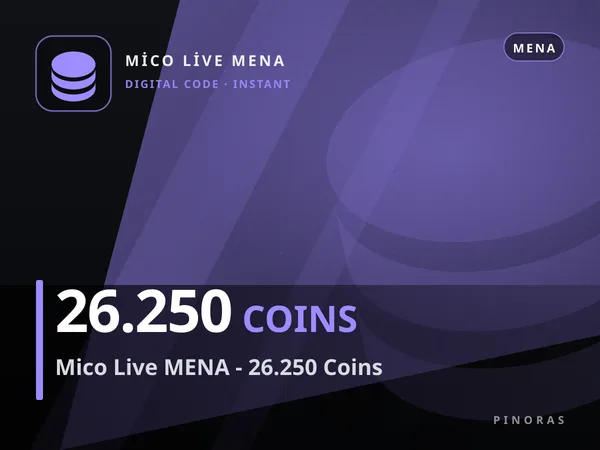 Mico Live MENA - 26.250 Coins