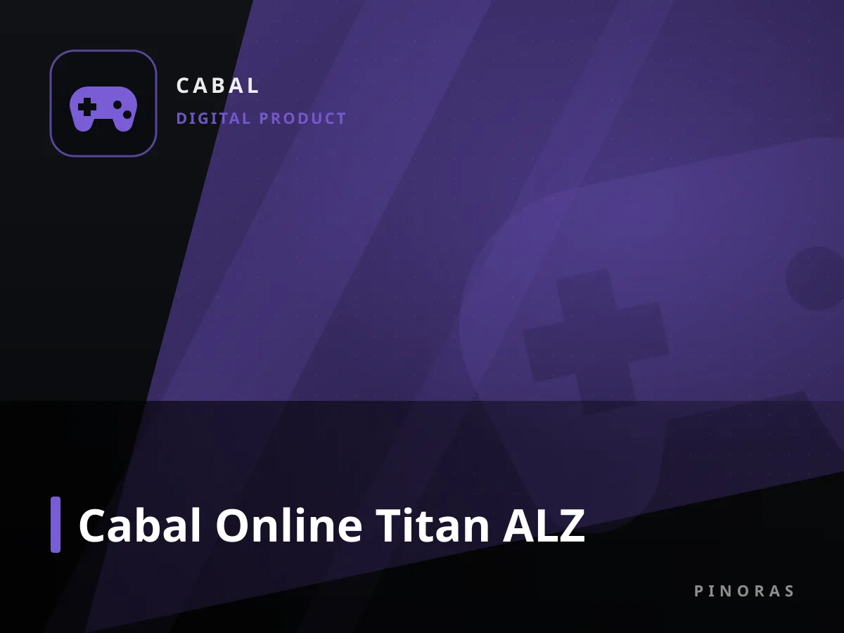 Cabal Online Titan ALZ — Pinoras