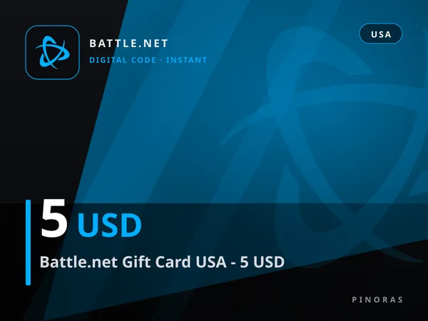 Battle.net Gift Card USA - 5 USD