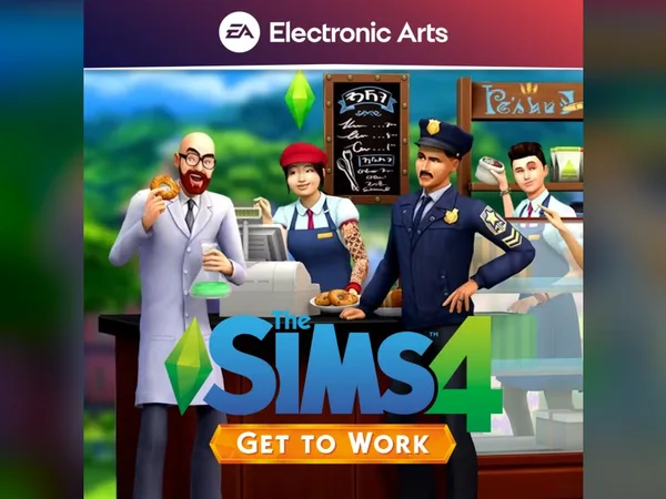 The Sims 4 - Get to Work DLC EA App CD Key