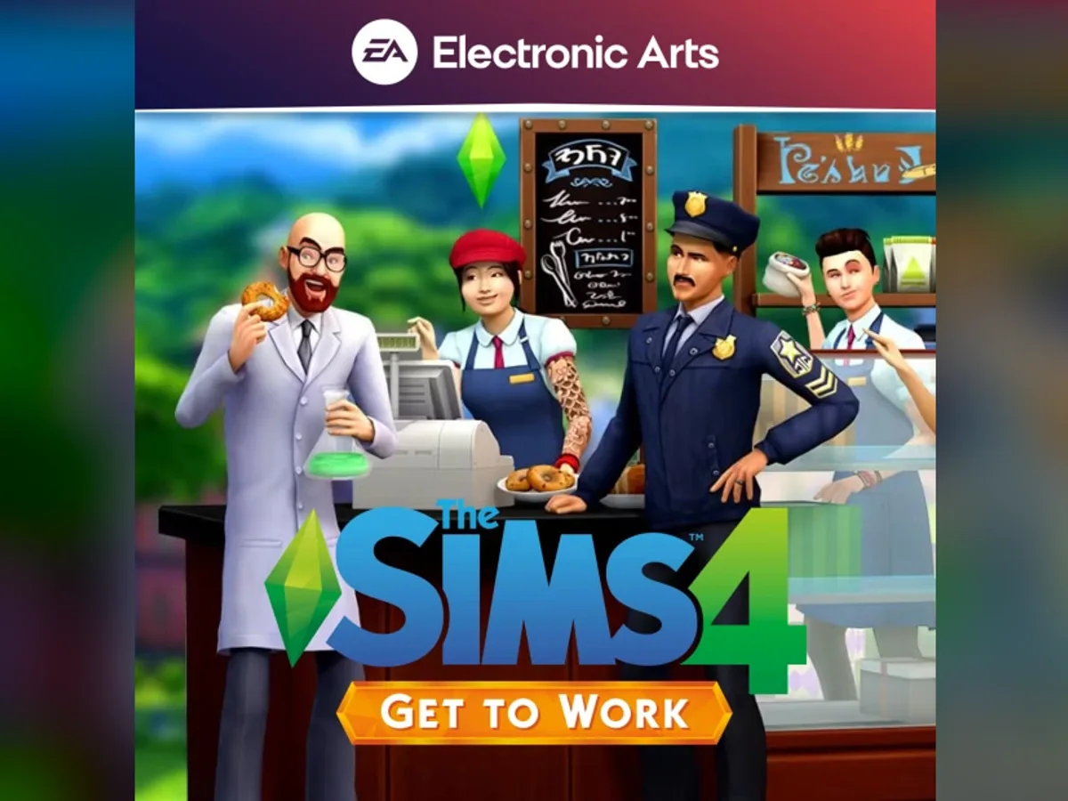 The Sims 4 - Get to Work DLC EA App CD Key