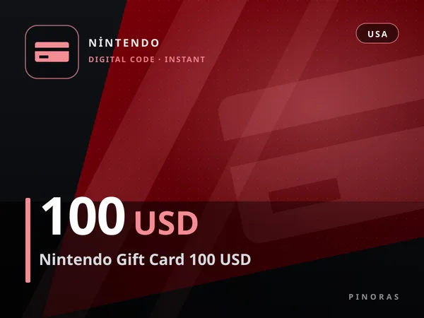 Nintendo Gift Card 100 USD