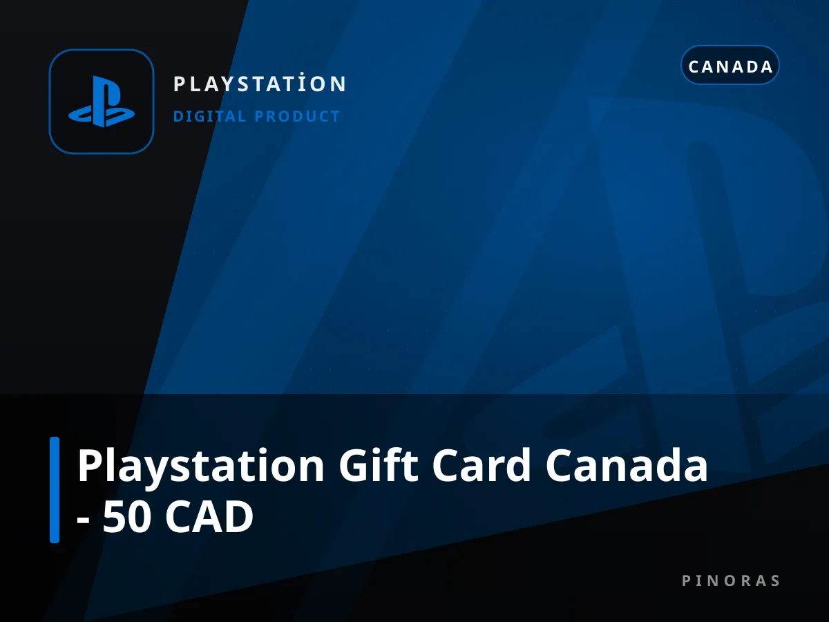Playstation Gift Card Canada - 50 CAD — Pinoras