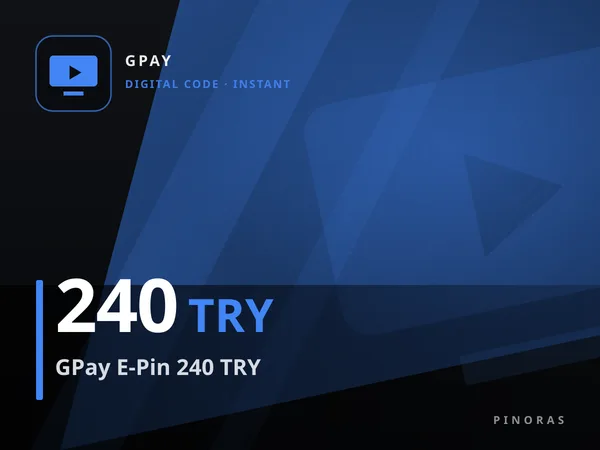 GPay E-Pin 240 TRY