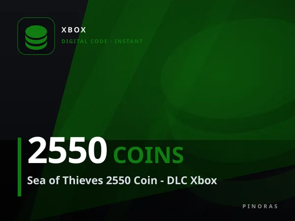Sea of Thieves 2550 Coin - DLC Xbox