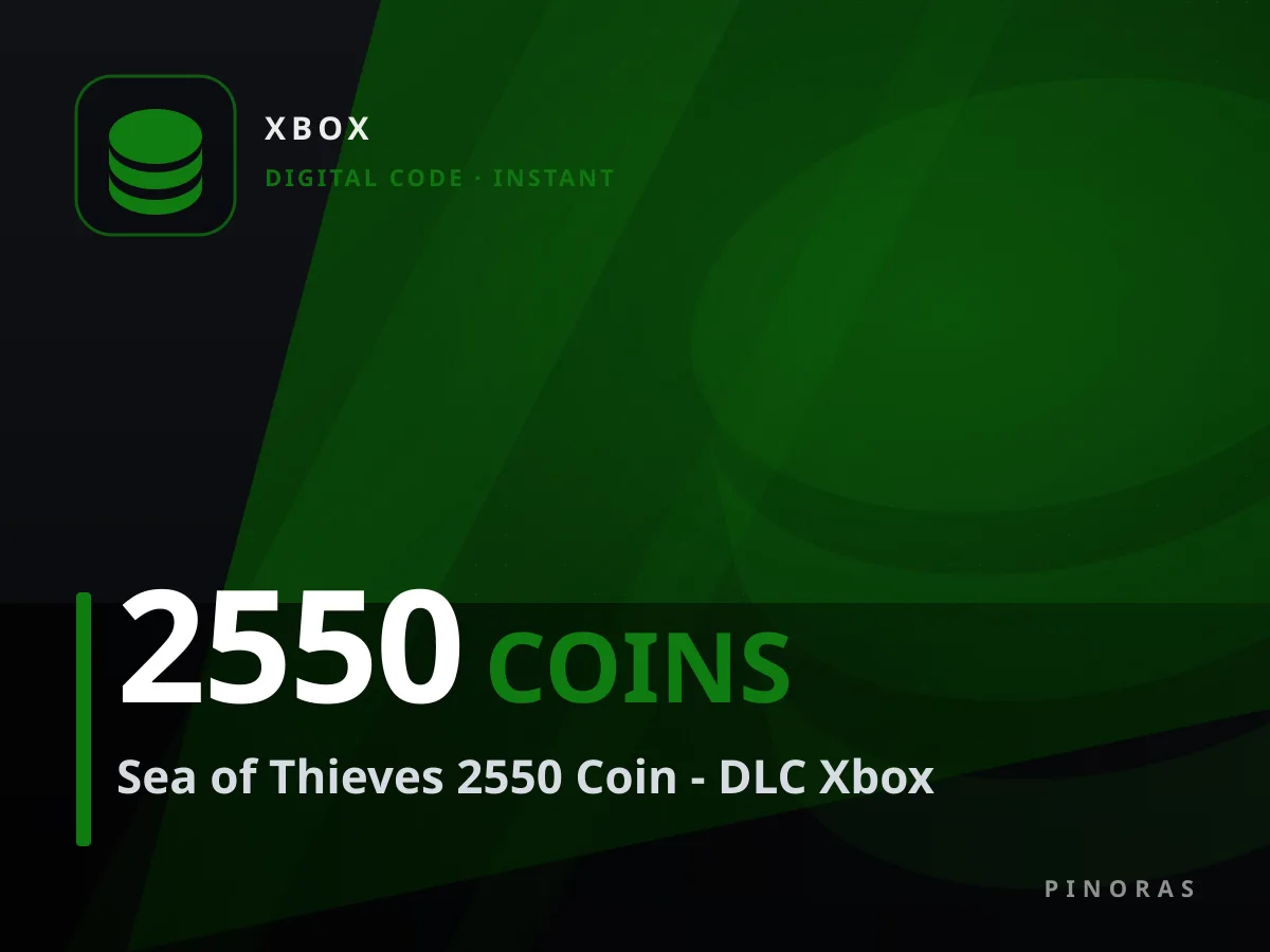 Sea of Thieves 2550 Coin - DLC Xbox — Pinoras