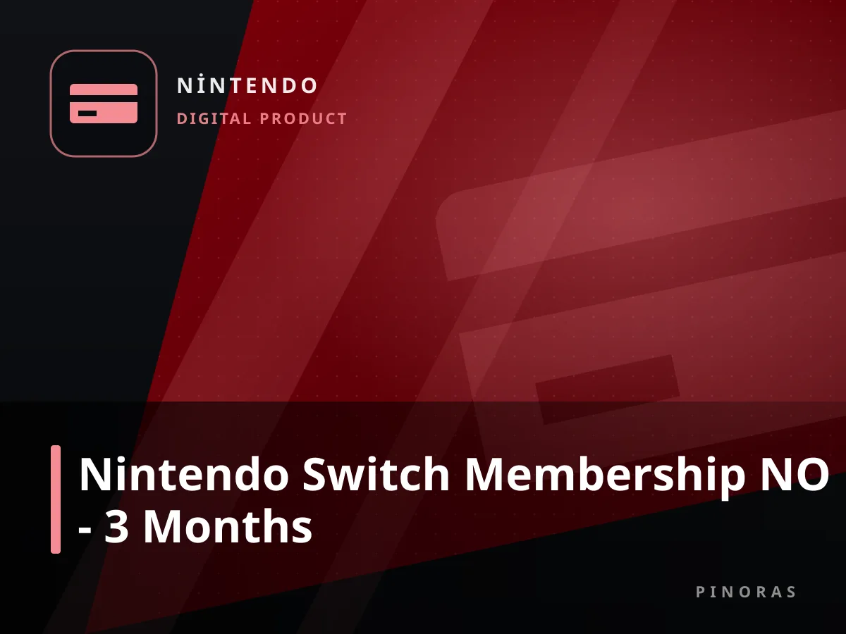 Nintendo Switch Membership NO - 3 Months — Pinoras