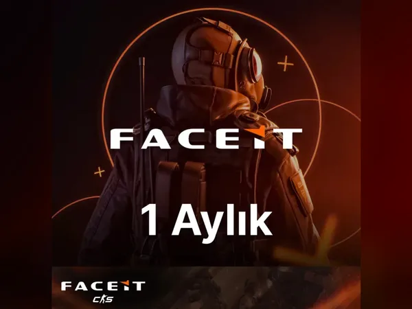 Faceit CS 2: 1 Aylık Üyelik