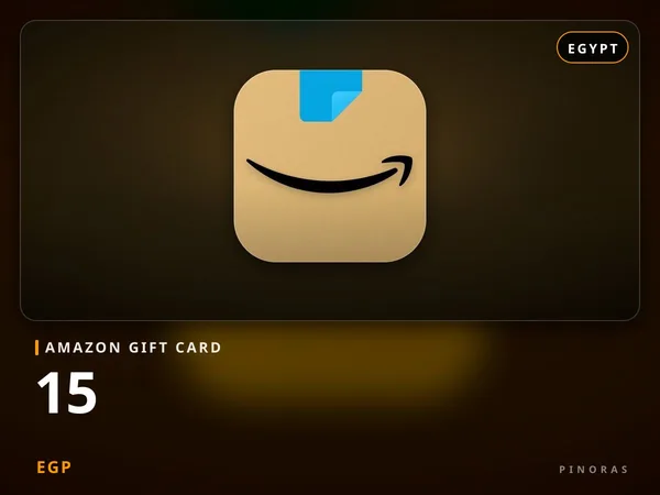 Amazon Gift Card Egypt - 15 EGP