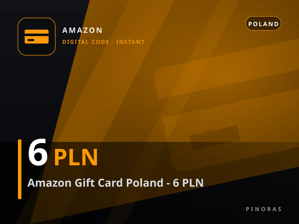 Amazon Gift Card Poland - 6 PLN — Pinoras
