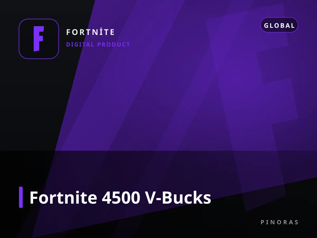 Fortnite 4500 V-Bucks — Pinoras