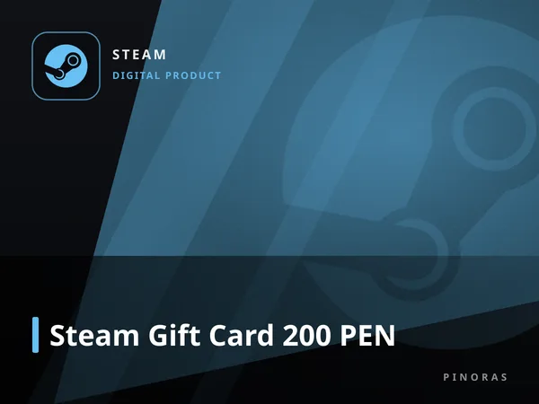 Steam Gift Card 200 PEN