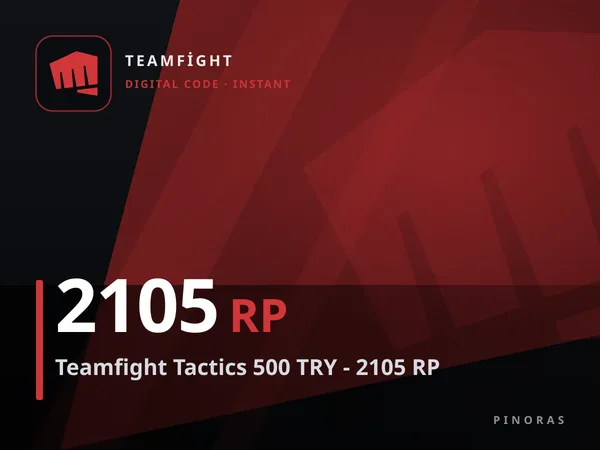 Teamfight Tactics 500 TRY - 2105 RP
