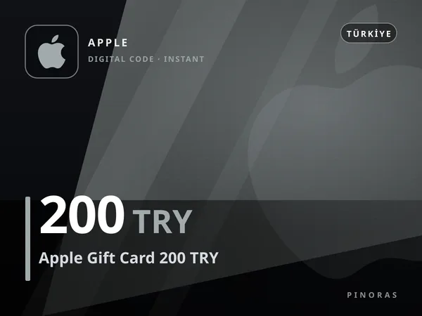 Apple Gift Card 200 TRY