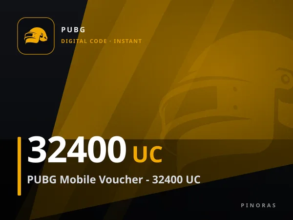 PUBG Mobile Voucher - 32400 UC