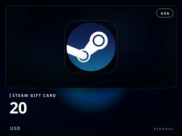Steam Gift Card 20 USD