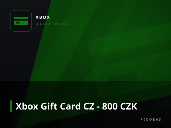 Xbox Gift Card CZ - 800 CZK