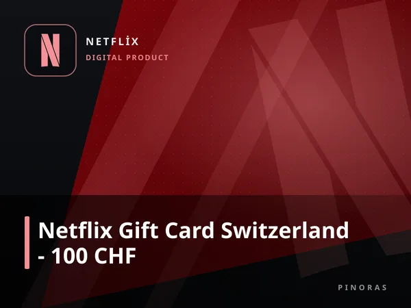 Netflix Gift Card Switzerland - 100 CHF