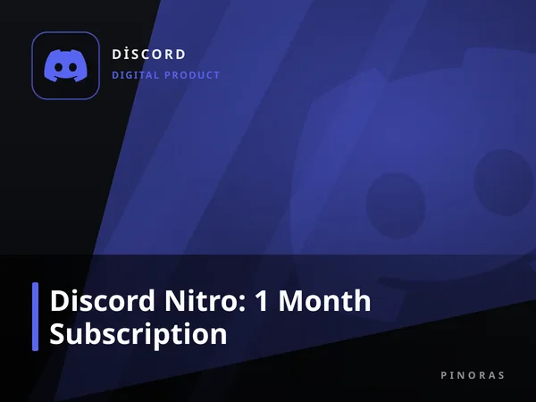 Discord Nitro: 1 Month Subscription