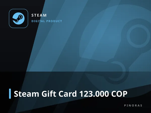 Steam Gift Card 123.000 COP