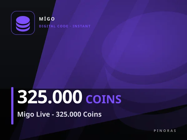 Migo Live - 325.000 Coins