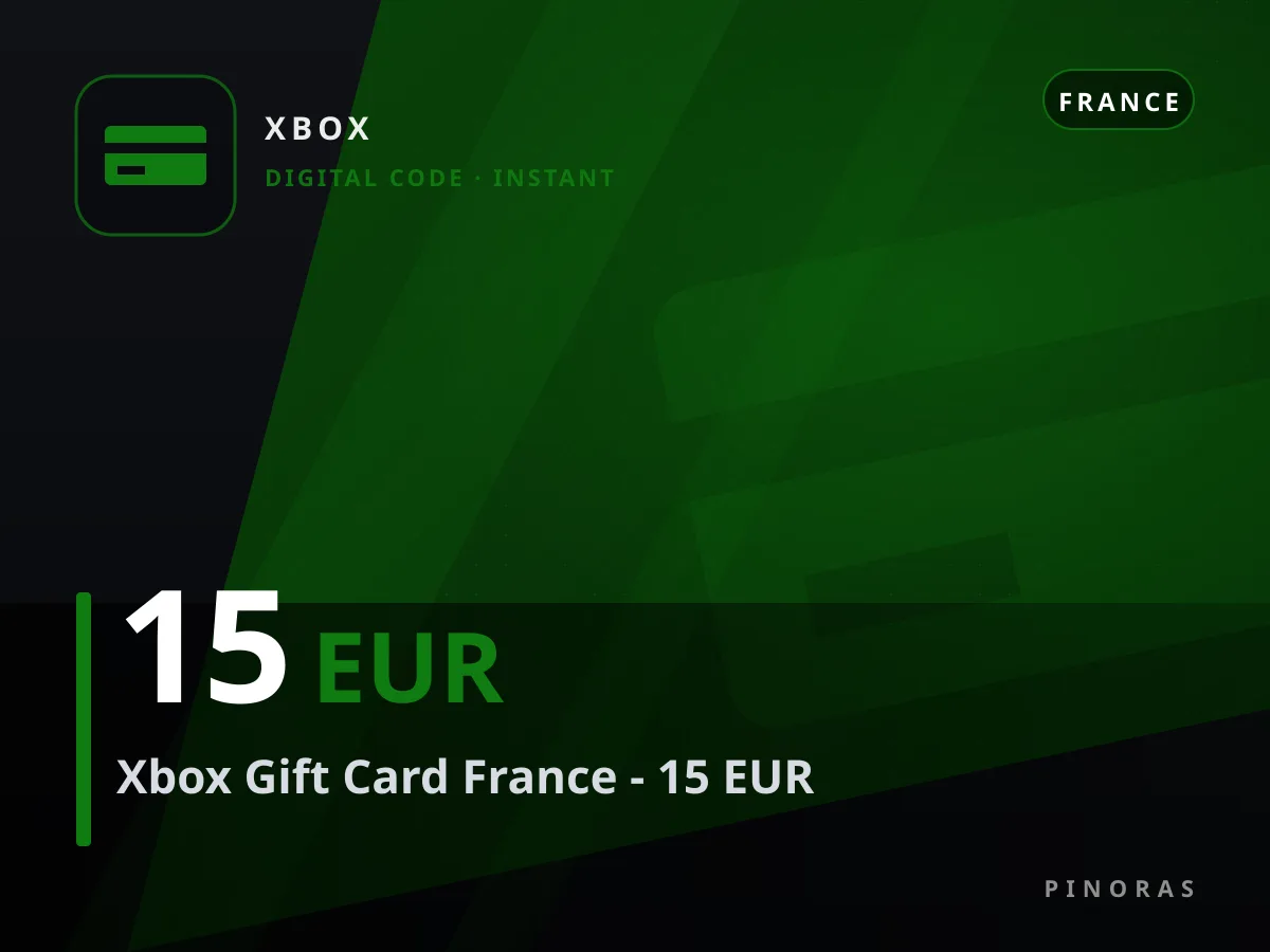 Xbox Gift Card France - 15 EUR — Pinoras