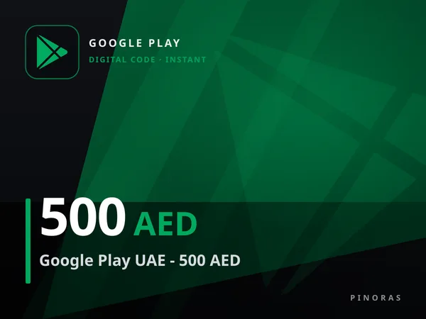 Google Play UAE - 500 AED