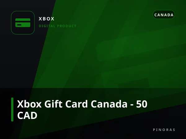 Xbox Gift Card Canada - 50 CAD