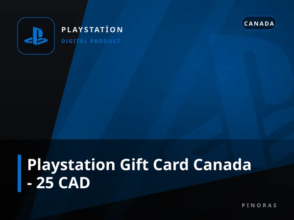 Playstation Gift Card Canada - 25 CAD
