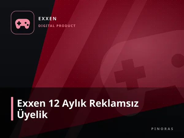 Exxen 12 Aylık Reklamsız Üyelik