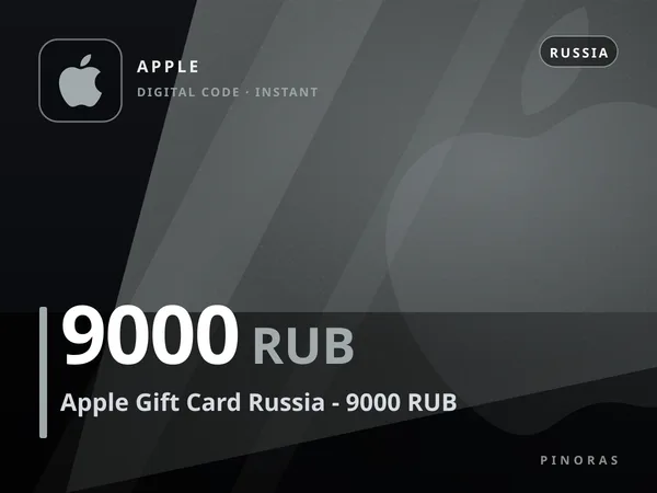 Apple Gift Card Russia - 9000 RUB