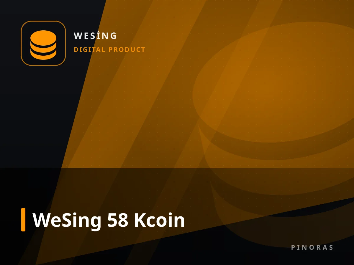 WeSing 58 Kcoin — Pinoras