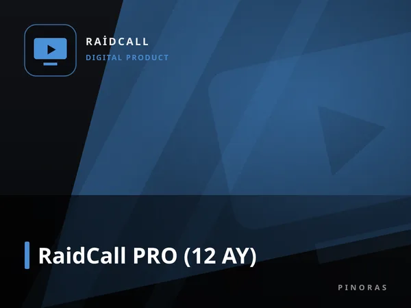 RaidCall PRO (12 AY)