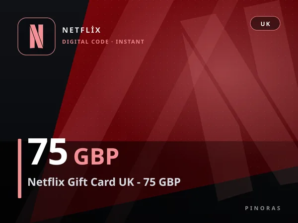 Netflix Gift Card UK - 75 GBP