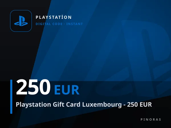Playstation Gift Card Luxembourg - 250 EUR