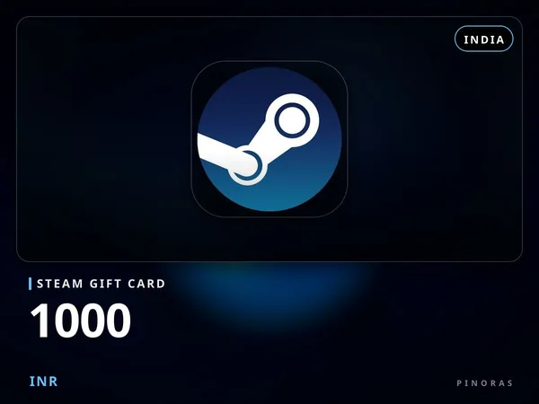 Steam Gift Card 1000 INR