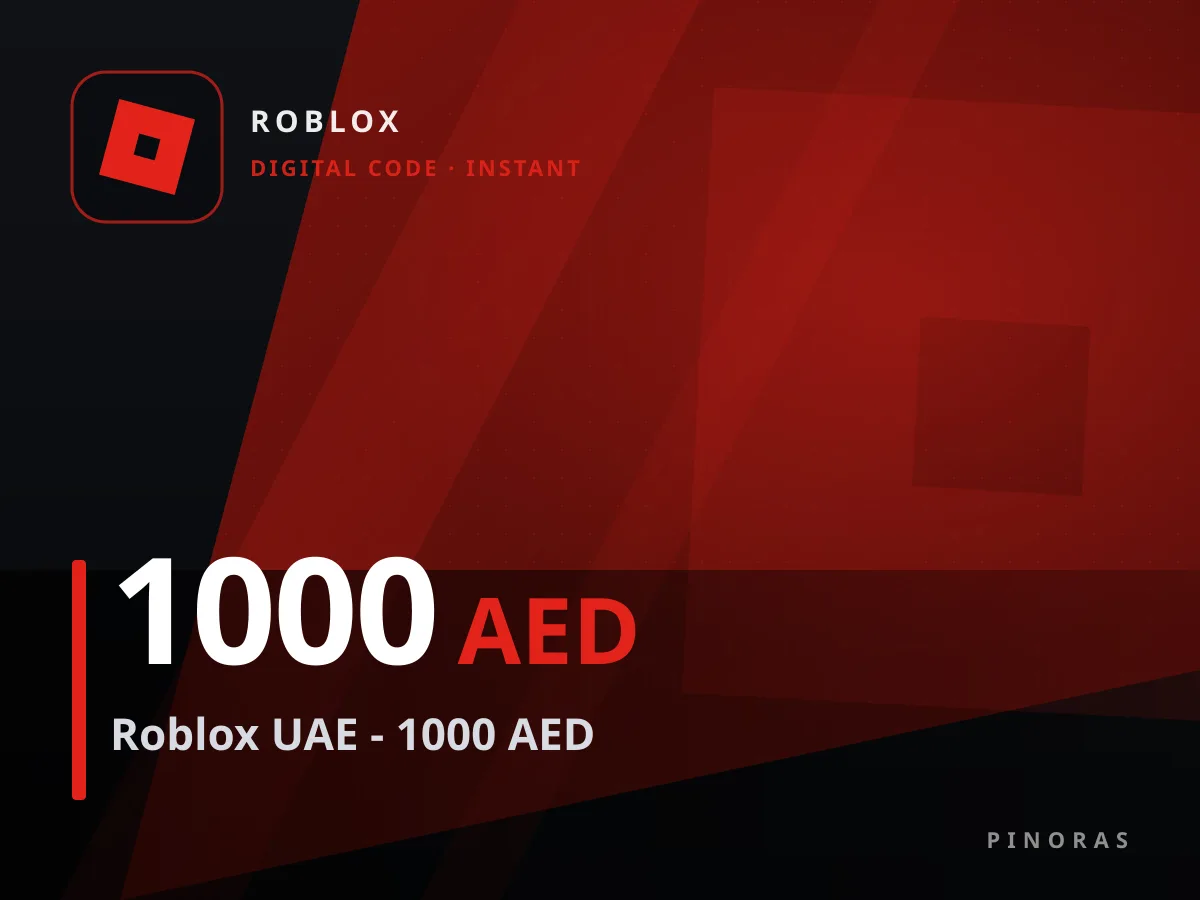 Roblox UAE - 1000 AED — Pinoras