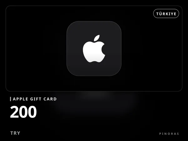 Apple Gift Card 200 TRY