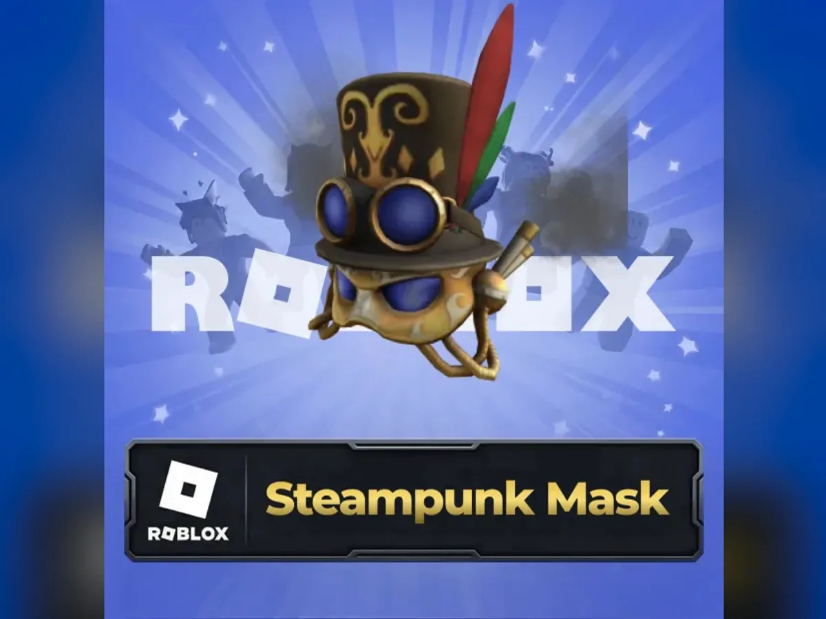 Roblox - Mardi Gras Steampunk Mask