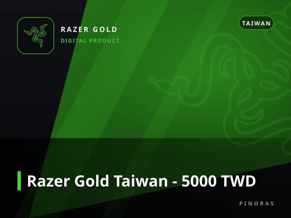 Razer Gold Taiwan - 5000 TWD — Pinoras