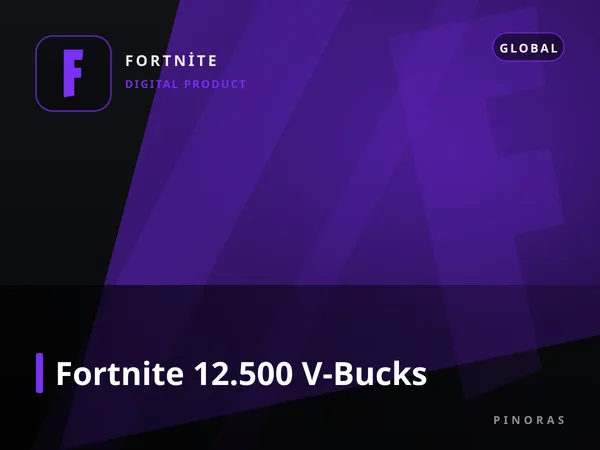 Fortnite 12.500 V-Bucks