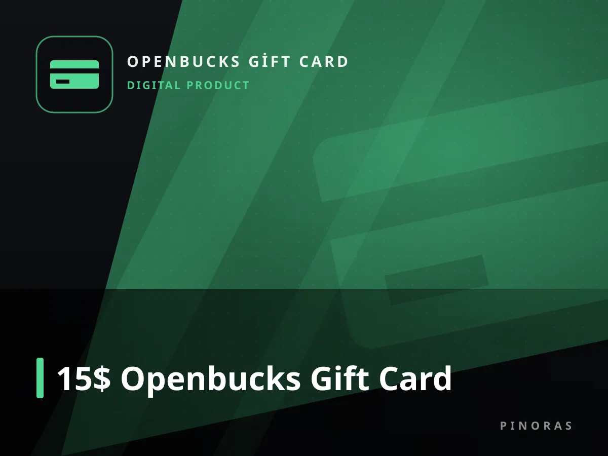 15$ Openbucks Gift Card — Pinoras