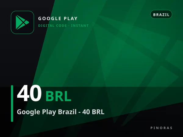 Google Play Brazil - 40 BRL
