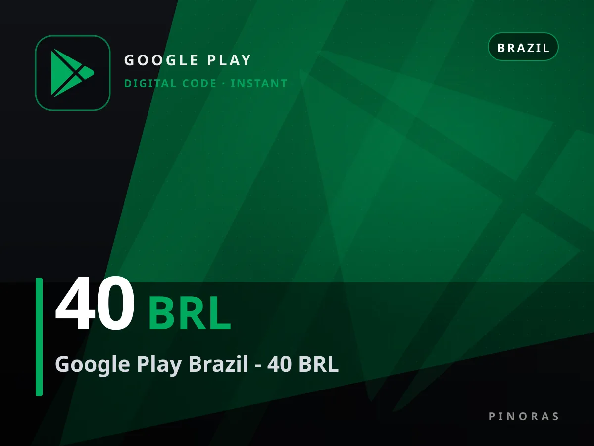 Google Play Brazil - 40 BRL — Pinoras