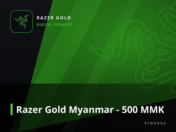 Razer Gold Myanmar - 500 MMK