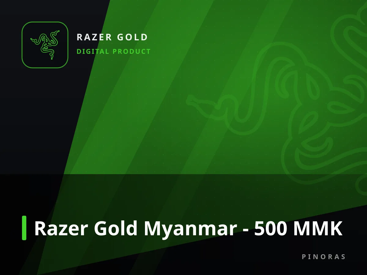 Razer Gold Myanmar - 500 MMK — Pinoras