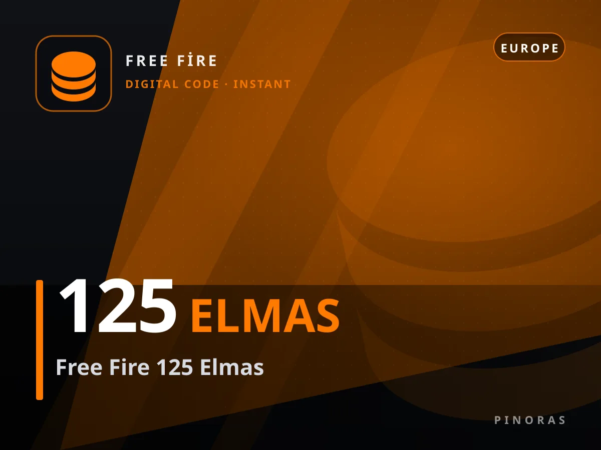 Free Fire 125 Elmas — Pinoras
