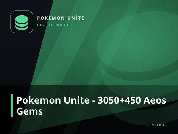 Pokemon Unite - 3050+450 Aeos Gems